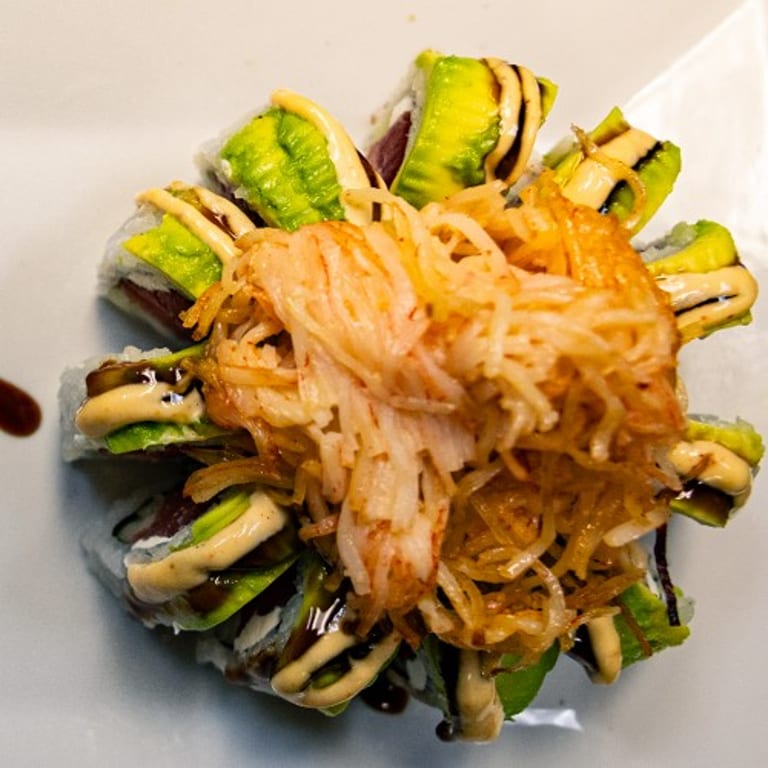 Indulge in Our Volcano Roll