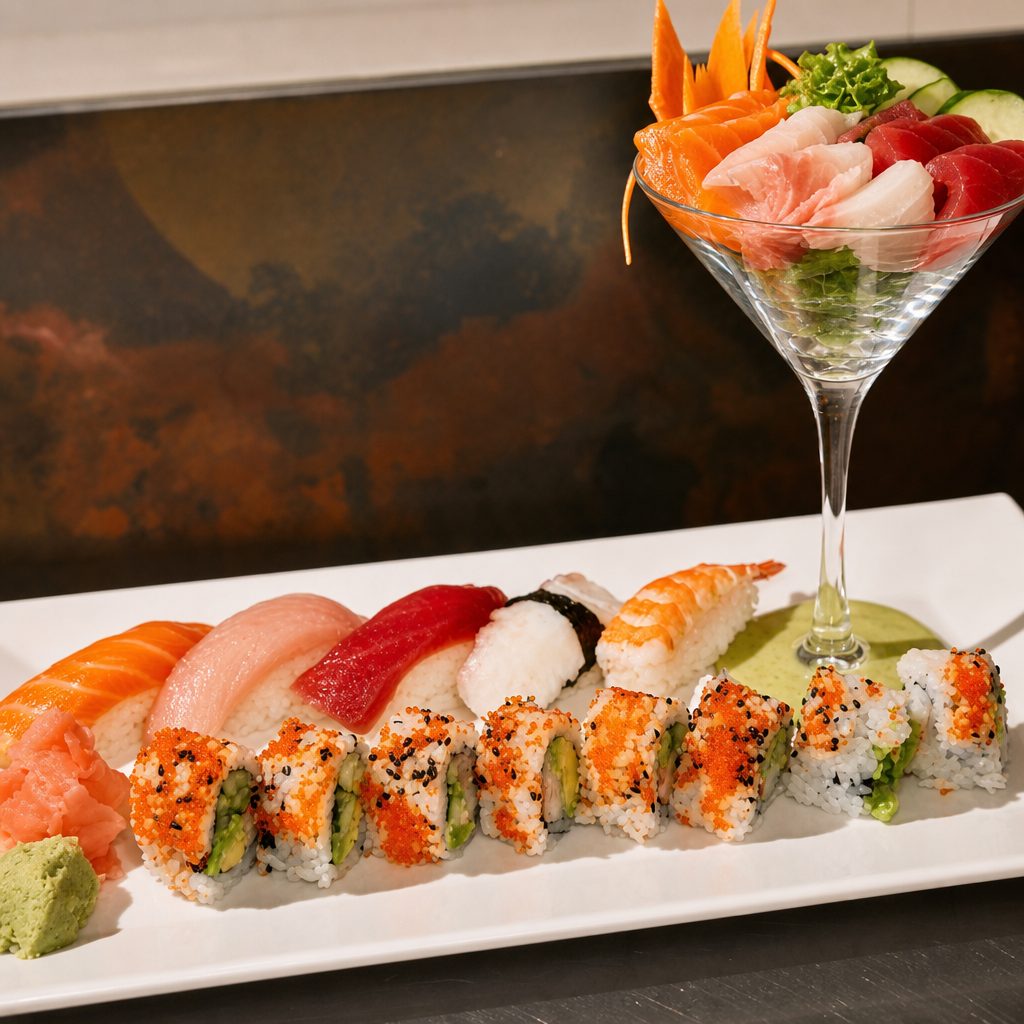 Sushi & Sashimi Combo.