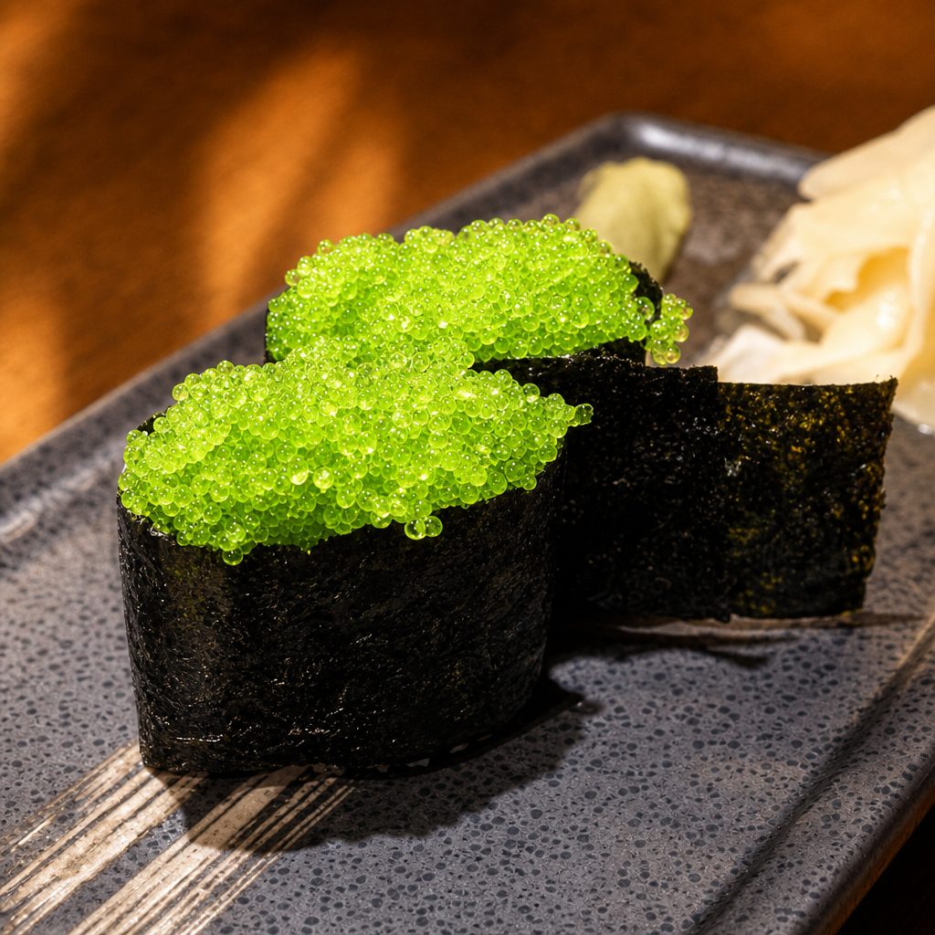 Wasabi Tobiko.