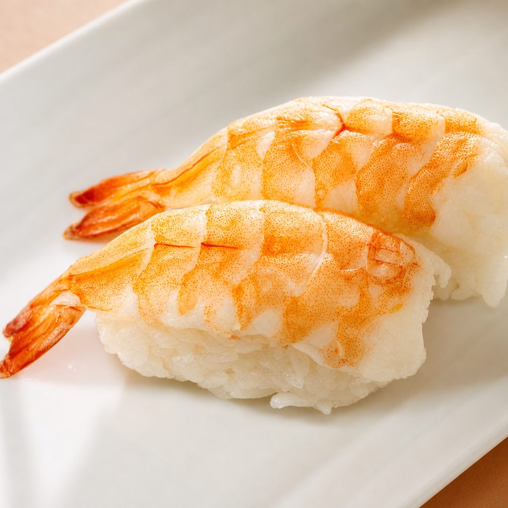 Steamed Shrimp.