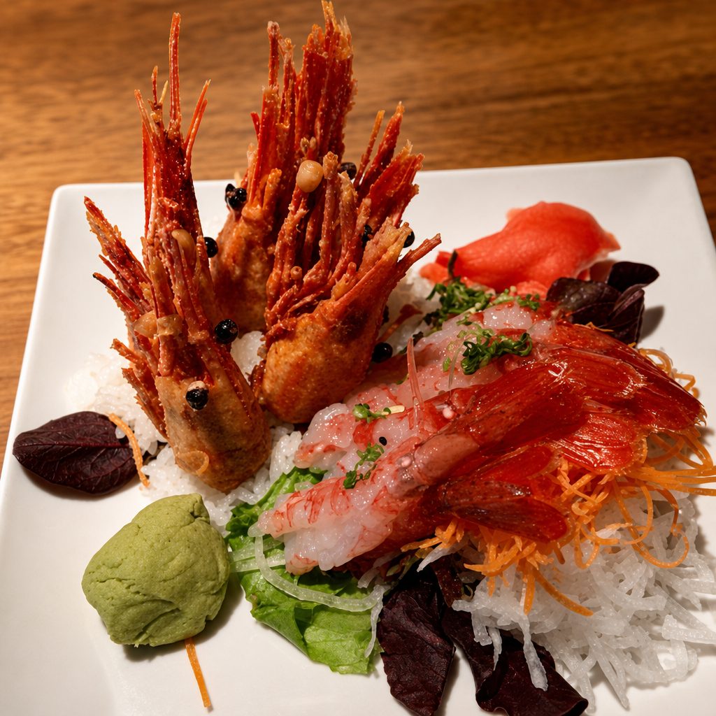 Sweet Prawns.