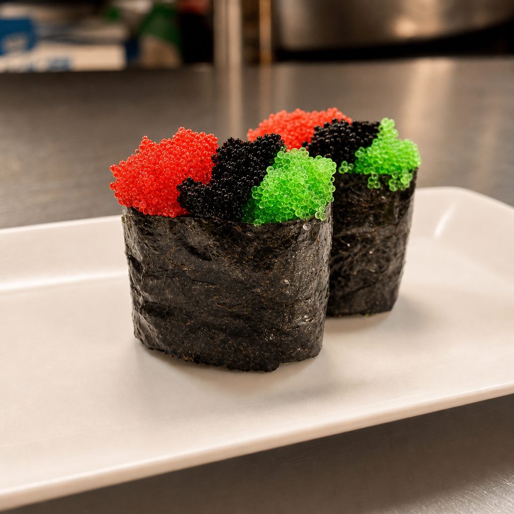 Rainbow Tobiko.