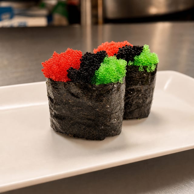 Rainbow Tobiko.