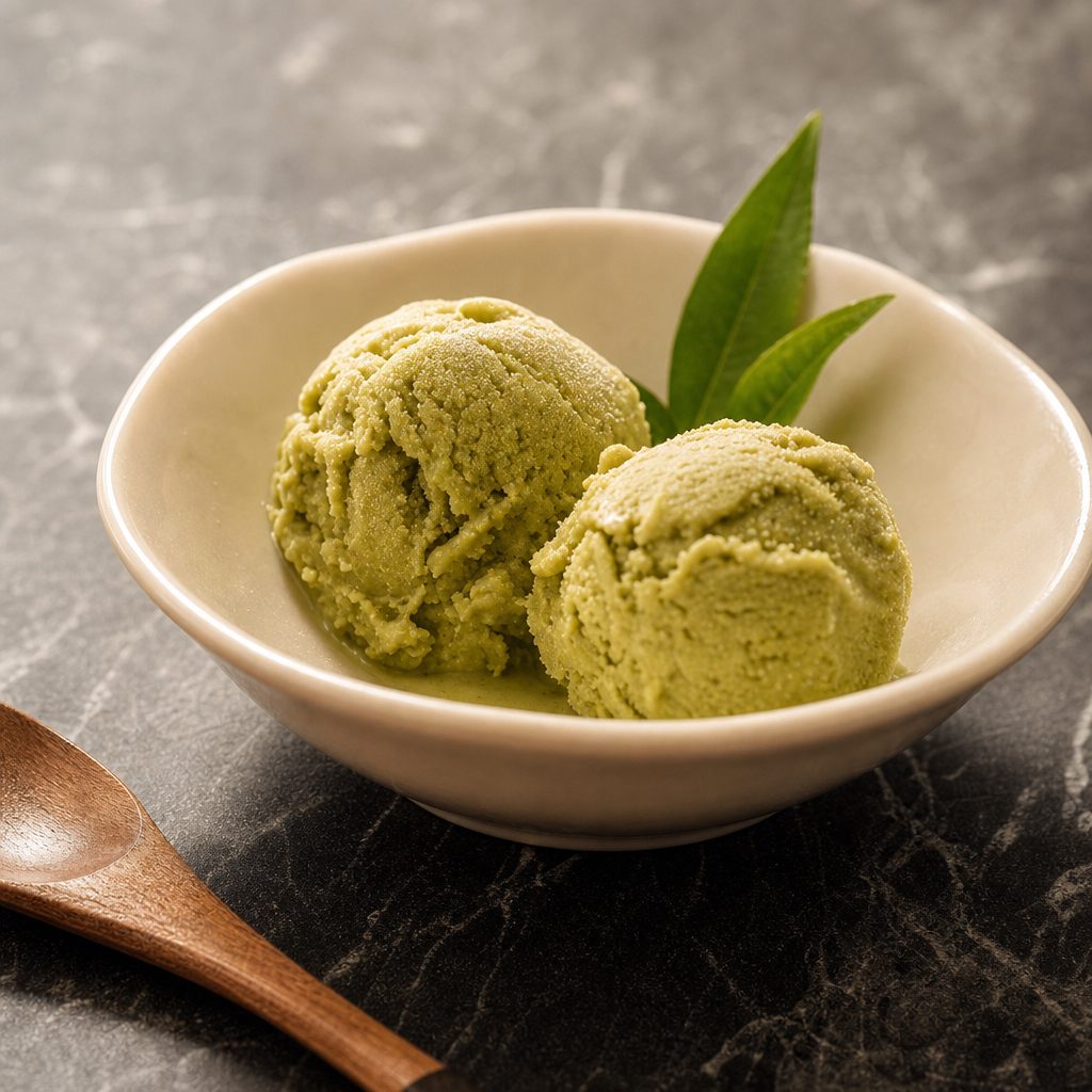 Green Tea Ice Cream.