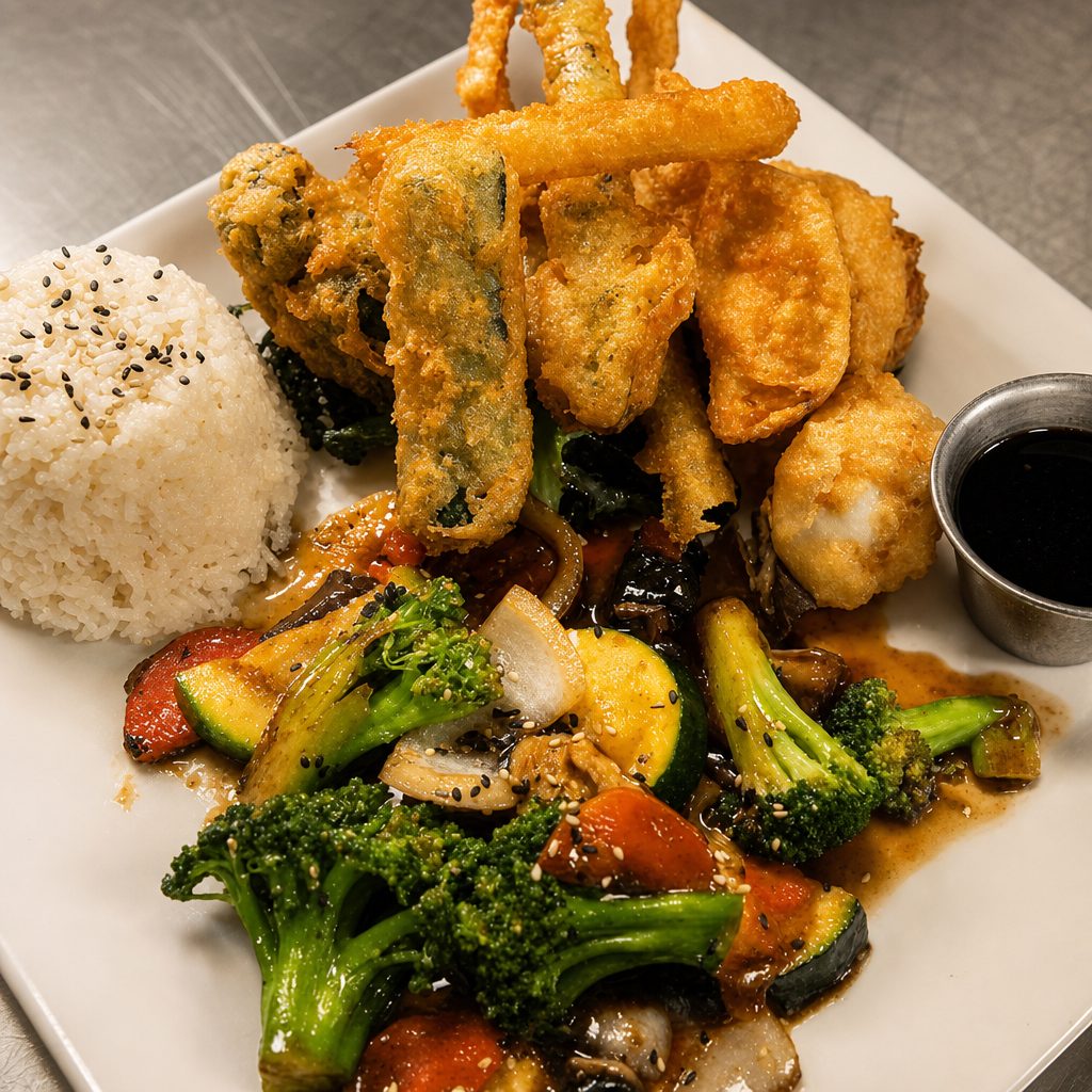Seafood Tempura.