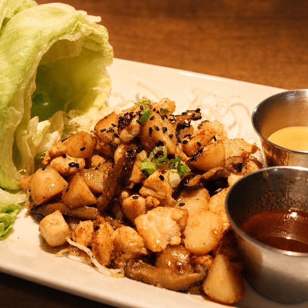 Singapore Lettuce Wraps.