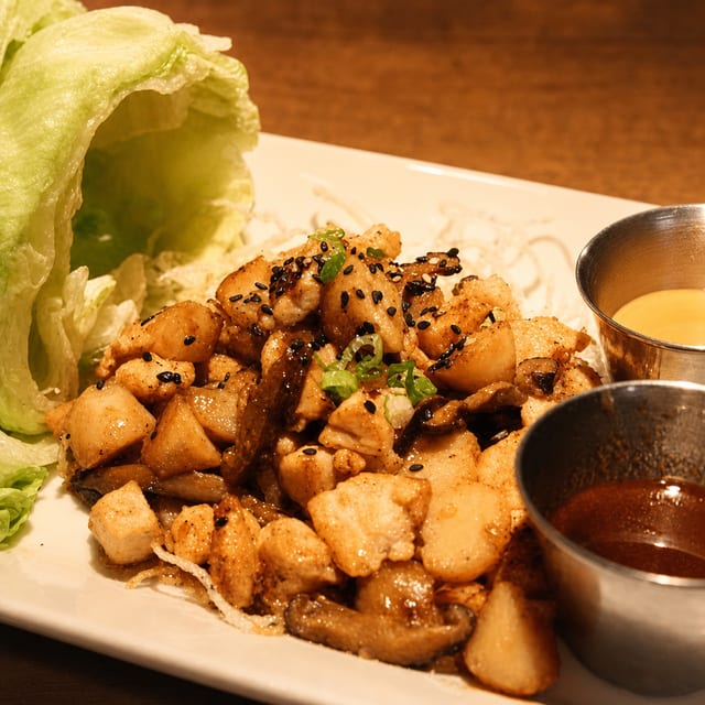 Singapore Lettuce Wraps.