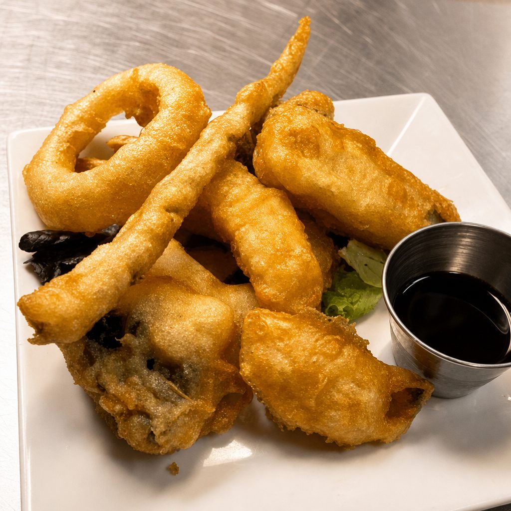 Tempura Shrimp & Vegetable.