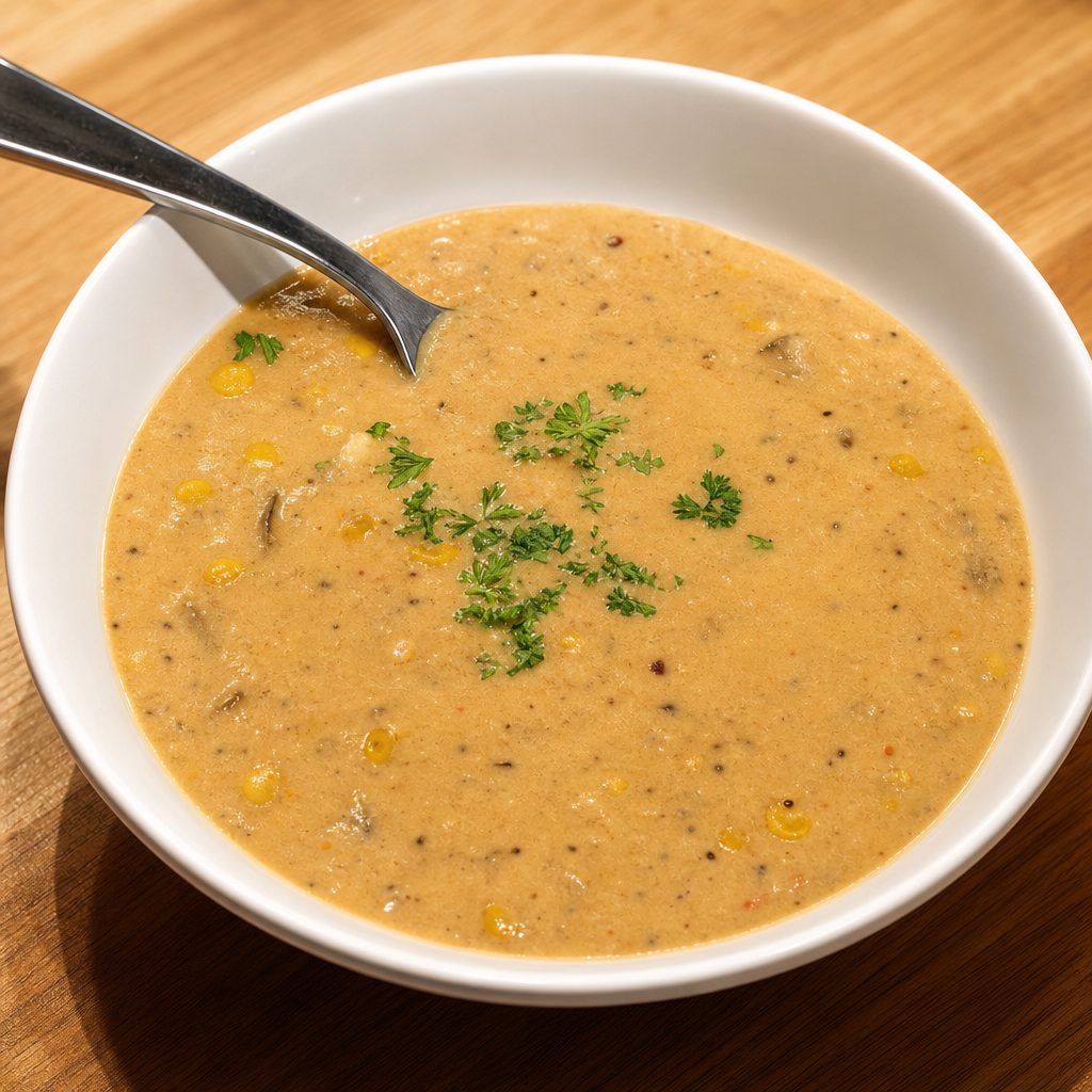 Kickin' Kani Chowder Soup.
